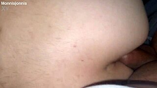 she begs for amateur anal massage turning into deep assfucking tease