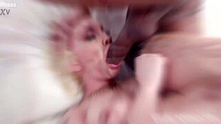 Alessia Di Pesaro Gapes on Dylan Brown's Balls Deep Anal Creampie