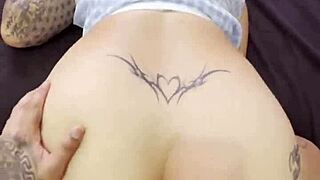 Latina Wife Anal Creampie Bent Over Juicy Ass Cum Inside!