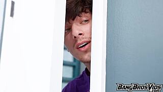 Carmen Caliente Deepthroats Monster Cock After Shower Doggystyle Pound