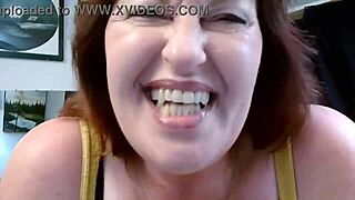 redheaded hottie dawnskye1962's double feature tickles feet and big natural tits retro style