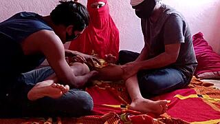 dirty cash deal leads to girlfriend double penetrated by friend