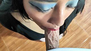 Innocent cutie craves monster cock deep in ass for creamy finish