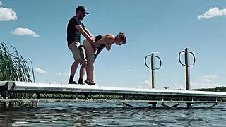 Almost Caught in Thrilling Lakeside Public Encounter