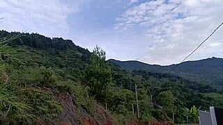 Alexachris20 Fucks Wild in Forest Cums on Leg