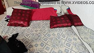 My slutty neighbor sneaks in craving my thick cock ride