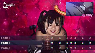 bouncy tits faphero shakes ass on your dick solo masturbation