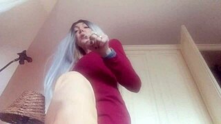 Blindfolded MILF tricked into rough anal punishment instead of lover sex!