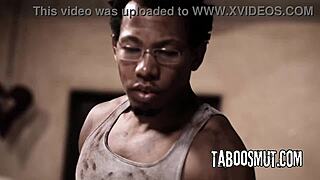 Blonde hottie stretches tight pussy around massive bbc