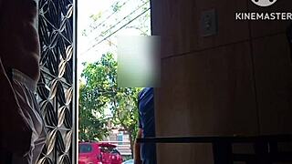 fucked nosy neighbor's tight ass dominating hard