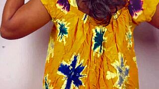 desi indian couple's steamy bent over doggy riding pussy fuck on honeymoon night