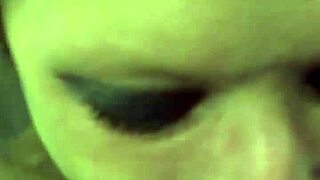 Vilja delivers sloppy deepthroat pov blowjob to dom