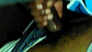 Curvy ebony beauty rides daddy's monster cock with deep blowjob and swallow