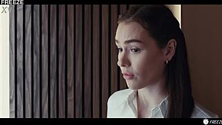 OLDER HANDYMAN BINDS AND FACE FUCKS BRATTY 18+ DOLL IN ELEVATOR TIME STOP FETISH