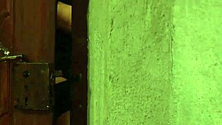 Sensual mistress fingers slave pussy while voyeur maid watches orgasm