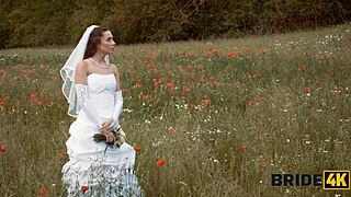 Bride Escapes Fiancé for Stranger's Hardcore Outdoor Ranch Fuck