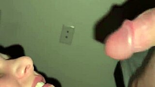 Tease Flash Big Tits Then Slurp Monster Cock Cumshot!