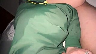 Tease Flash Big Tits Then Slurp Monster Cock Cumshot!