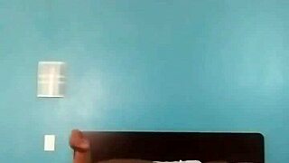 i'm stretching this young ebony's tight pussy with my huge cock