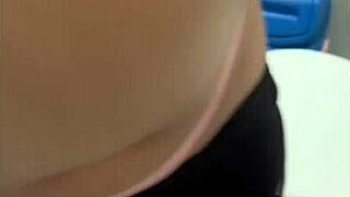 husband's friend rips panties and pounds my ass after groping