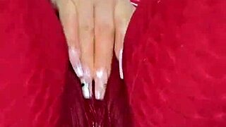 colombian babe rubs her wet pussy through leggings dirty talk till soaked and horny af 🔥💦