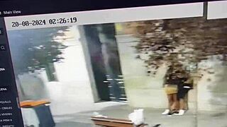 public outdoor penis kisses risky exposure