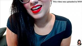 Big Tits Beauty Gets Jerk Off Guided Fuck on Valentine's