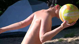 I cherished camping with four girls kissing licking wet pussies