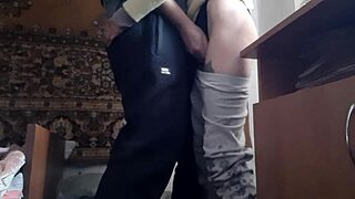 our gentle sex turns hardcore with spanking and pussy licking illusions