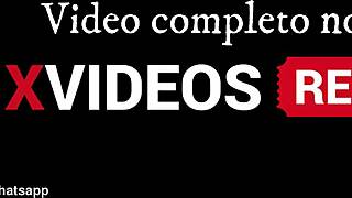 Amateur Brazilian Saturday bash packs DOUBLE PENETRATION with two pals and messy cumshots