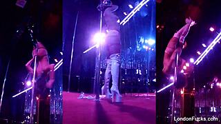 London Keyes strips and rips clothes in BTS tease