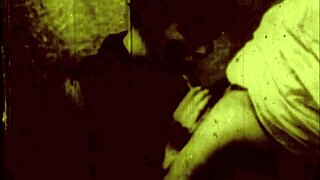 Vintage Bizarre Gentleman Enjoys Hairy Pussy Blowjob and Fuck in Lantern Era!