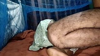 Curvy indian boss whore in traditional pounding