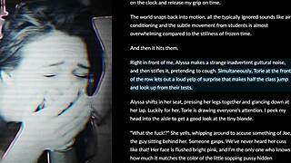 timestop freezes class for erotic face fucking fantasy