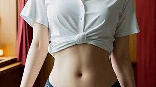 Blindfolded Asian Girls Receive Relaxing Massage