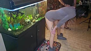 friends wife rides dildo as two pals cum all over it in homemade creampie