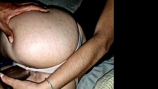 Destroying petite latina tight virgin pussy doggystyle creampie pov riding