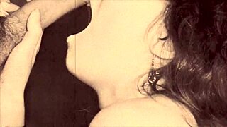 Vintage Bizarre Gentleman Enjoys Hairy Pussy Blowjob and Fuck in Lantern Era!