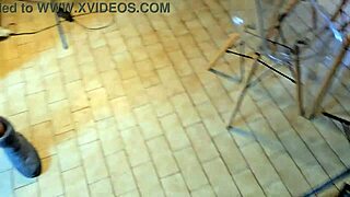 friends wife rides dildo as two pals cum all over it in homemade creampie