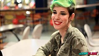 Francesca hunts juicy cocks at the bowling alley