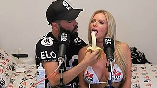 Huney Baked Melons Overwhelmed by Passionate Fuck in Elo Podcast Interview