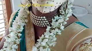 beautiful indian crossdresser lara dsouza strips saree for steamy shemale play