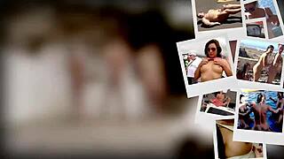 Pornstar Flashes Tits at Flea Market Then Vibes Shaved Pussy Home