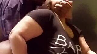 I was so furious punishing her fat ass in kitchen for not cleaning making her moan wet