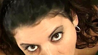 BUSTY GINA RYDER SUCKS HUGE COCK DEEP POV MASSIVE FACIAL CUMSHOT