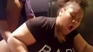 I was so furious punishing her fat ass in kitchen for not cleaning making her moan wet