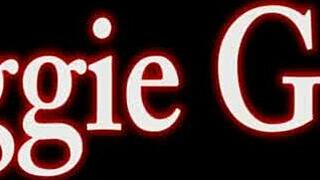 All-natural big tit maggie green rides glass dildo deep hard