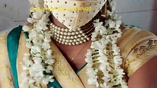 beautiful indian crossdresser lara dsouza strips saree for steamy shemale play