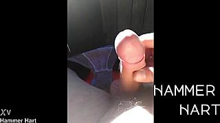 i'm strokin my huge cock publicly in forest till i cum hard