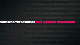 Milf's throat pounded deep feeling cum in belly